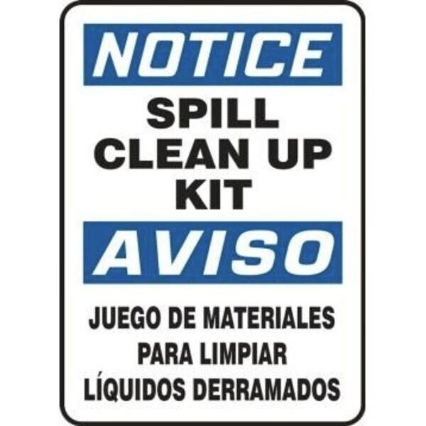 Accuform SPANISH BILINGUAL OSHA NOTICE SBMCHL830XT SBMCHL830XT - main
